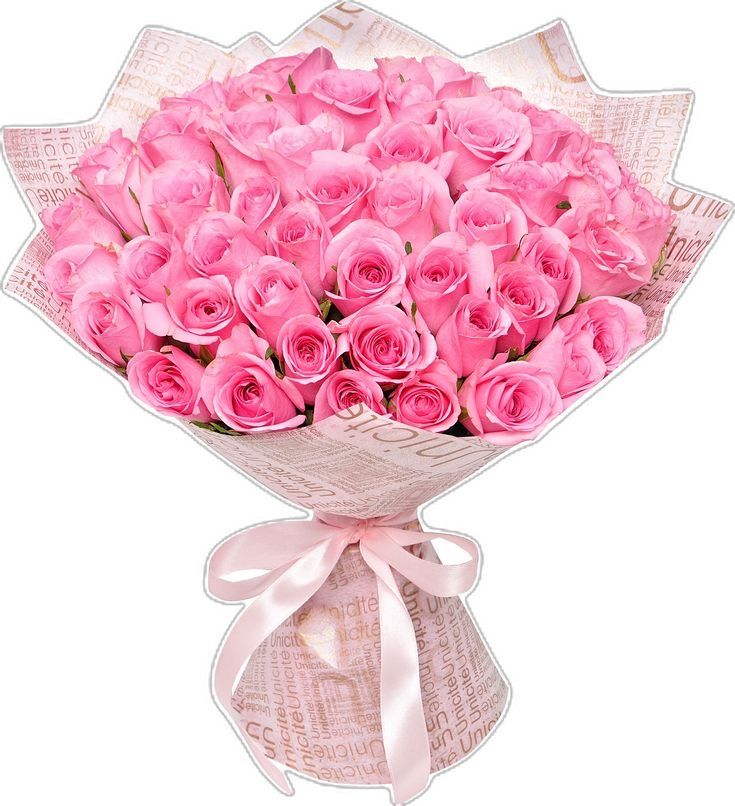 Bouquet bunga pink
